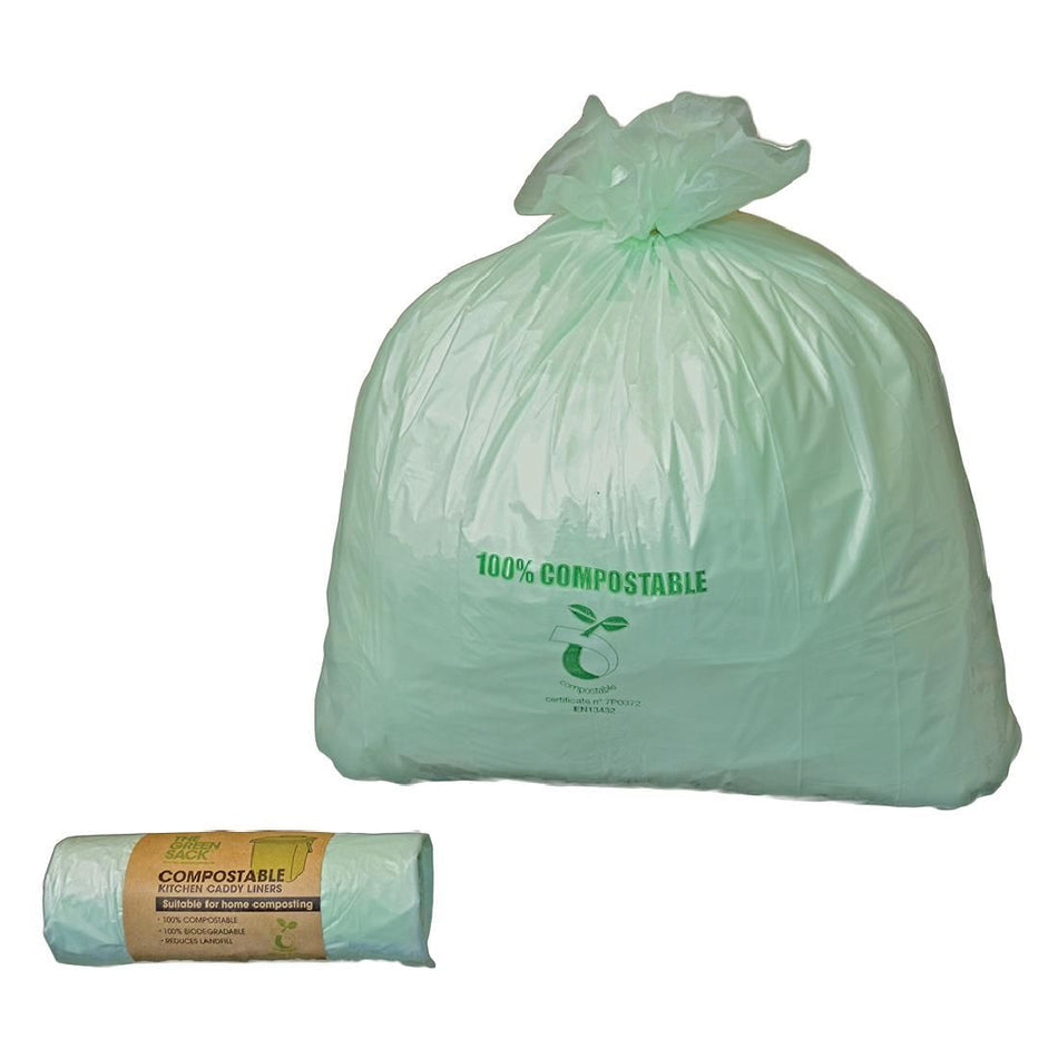 Sacs Poubelle Compostables 10 Litres – Écologiques et Biodégradables